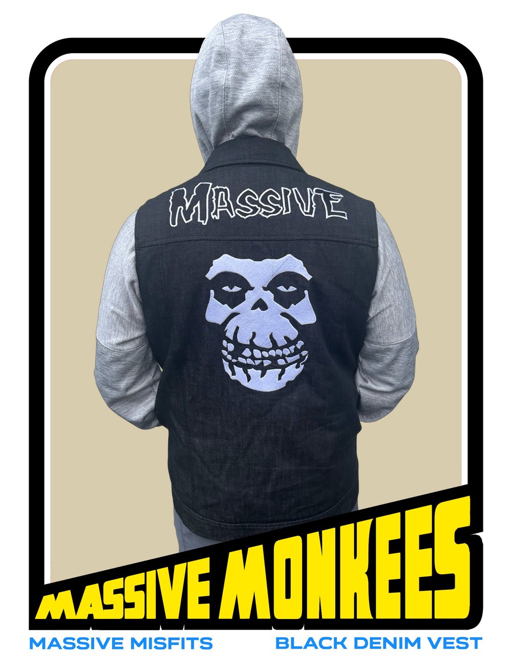 Massive Misfits Denim Vest