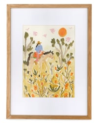 Image 1 of Melissa Lakey - "Riding in the Flowers"
