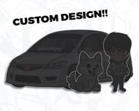 Image 1 of CUSTOM (CAR / PET / AVATAR) DESIGN!