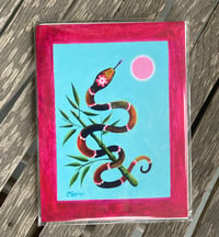 Image 1 of PRINT Lunar Year of the Wood Snake (6x8)