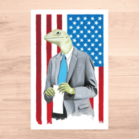 "Rep" Art Print