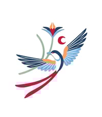 Stevie Shao - "Bird with Wild Rose"