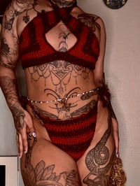 Sparkly Red Bikini