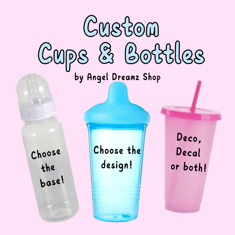 Image of Custom Cups & Bottles