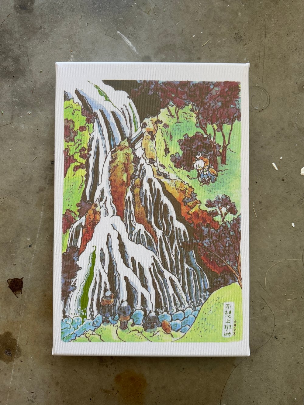 Image of Waterfall View [canvas]