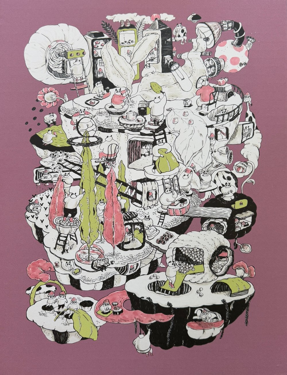 Image of Food Preparation I [canvas]