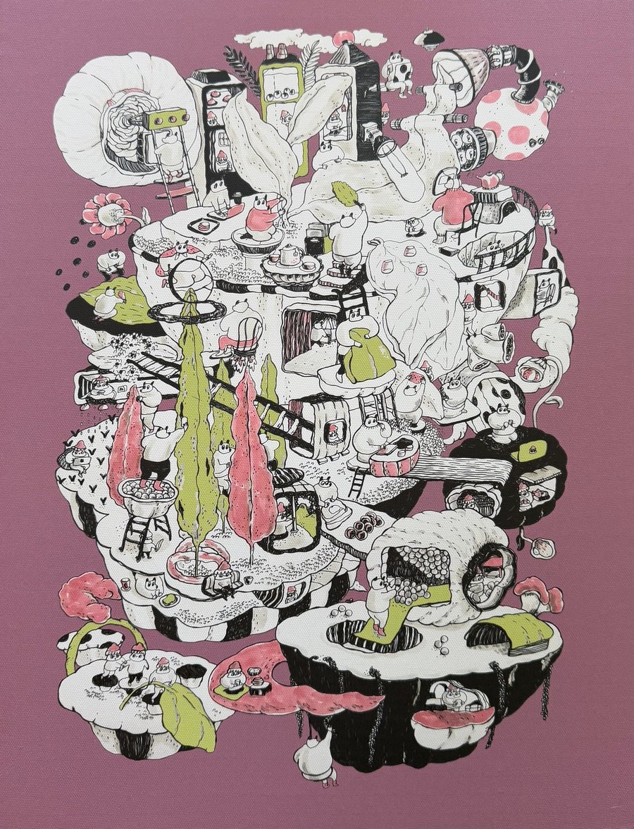 Image of Food Preparation I [canvas]