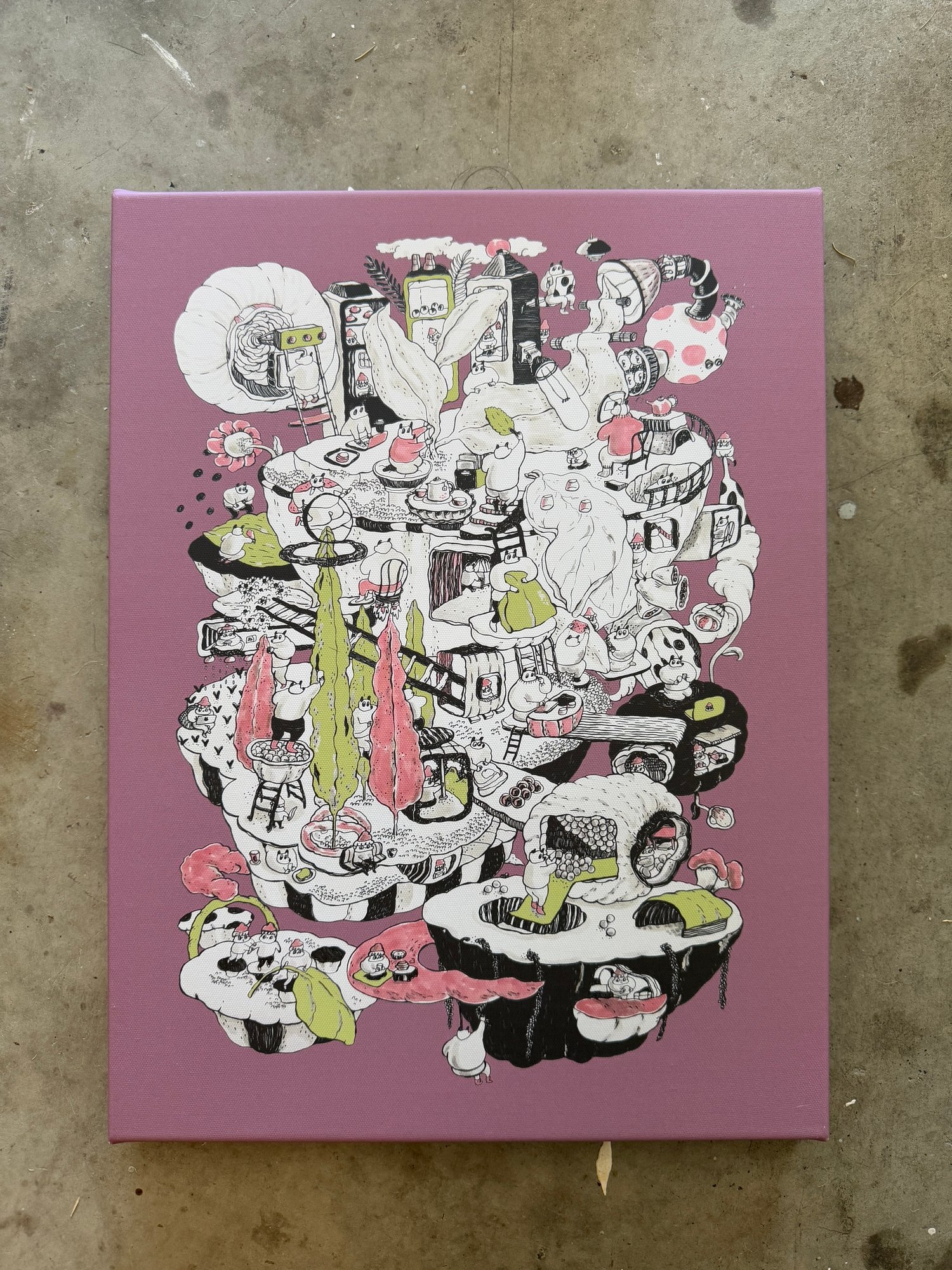 Image of Food Preparation I [canvas]