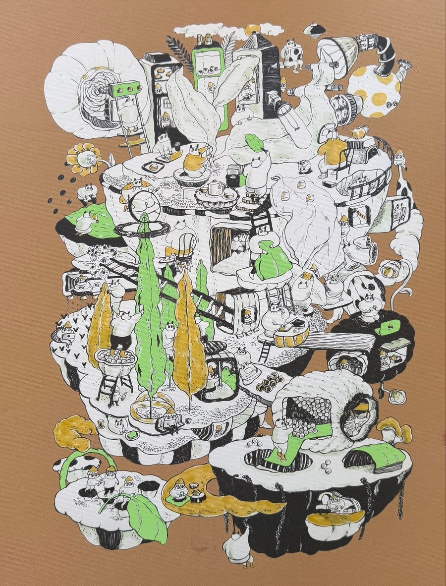 Image of Food Preparation II [canvas]