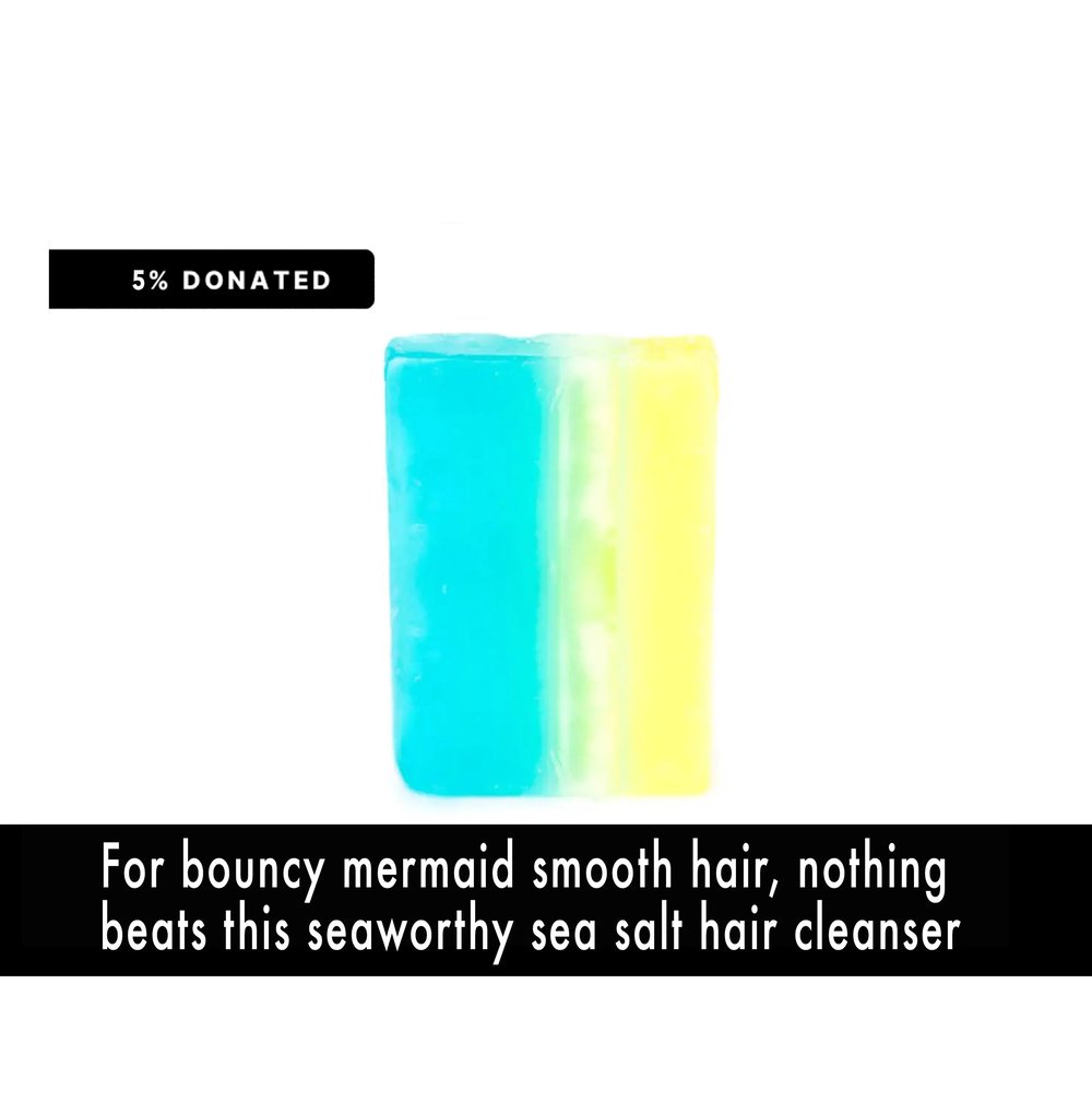 Image of DO MERMAIDS SMOKE SEAWEED Solid Shampoo Bar 
