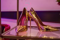 Image 1 of Janice Gold Heels
