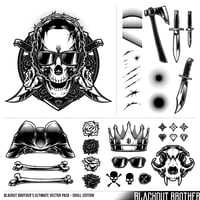 Image 5 of ULTIMATE SKULLS VECTOR PACK