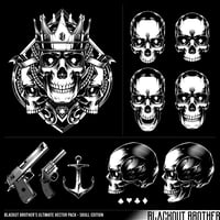 Image 2 of ULTIMATE SKULLS VECTOR PACK