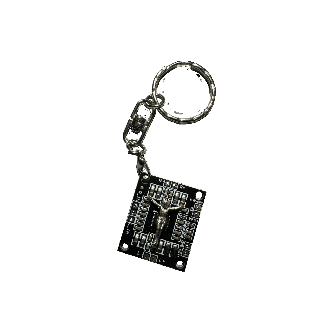DIVINE CIRCUITS 神の回路 KEYCHAIN