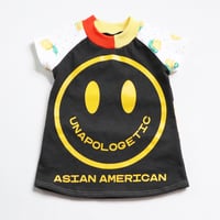 Image 1 of courtneycourtney x 1587 size 2T kids child short sleeve smiley yellow lemons tunic dress