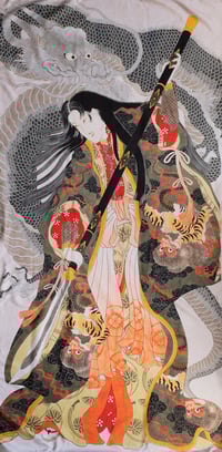 RYU TO ONNA MUSHA - BEACH TOWEL