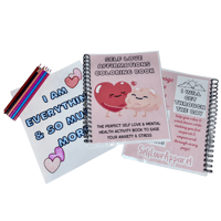 Image 1 of Positive Affirmations Adult Coloring Book 