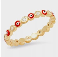 Image 1 of Evil Eye Ring