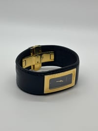 Image 3 of Vintage Gucci Leather Band Watch