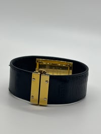 Image 4 of Vintage Gucci Leather Band Watch