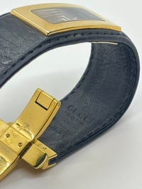 Image 7 of Vintage Gucci Leather Band Watch