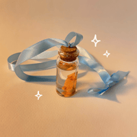 Image 1 of Bottle Rod Necklace 2 (Ribbon)