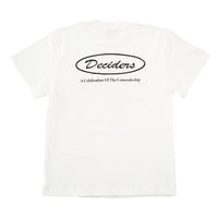 Image 2 of D's Oval T-Shirt White