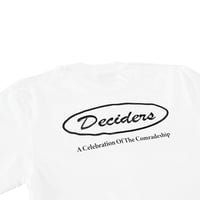 Image 3 of D's Oval T-Shirt White