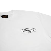 Image 4 of D's Oval T-Shirt White