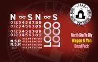 North Stafford Railway Decals