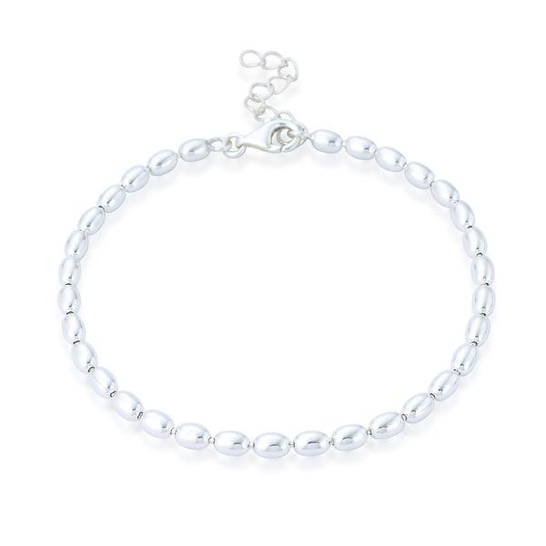 Image of Mesa oval bead bracelet