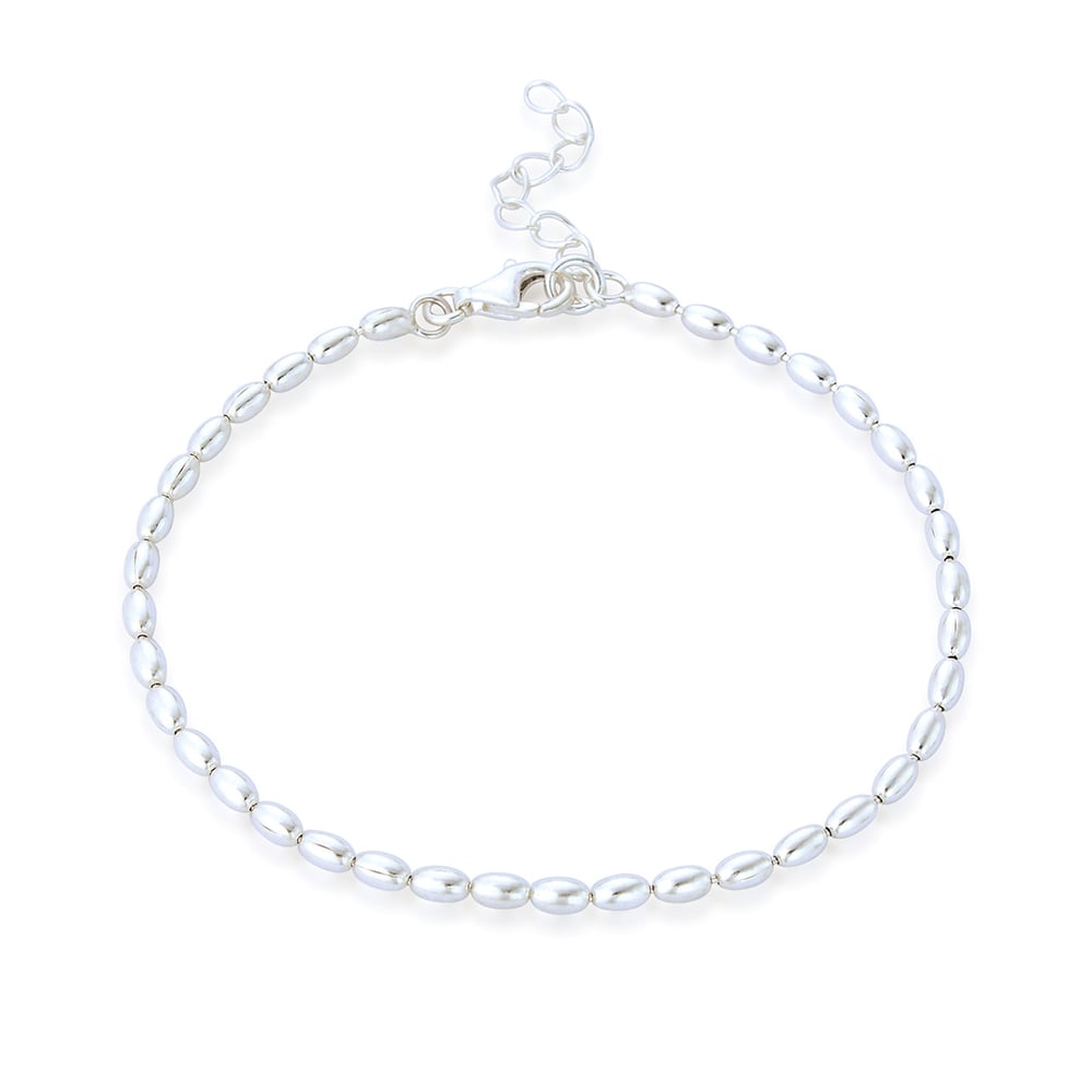 Image of Mesa mini oval bead bracelet