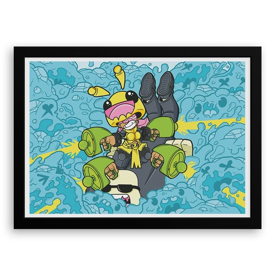 Image of Alien Bounty Hunter Limited Edition Print