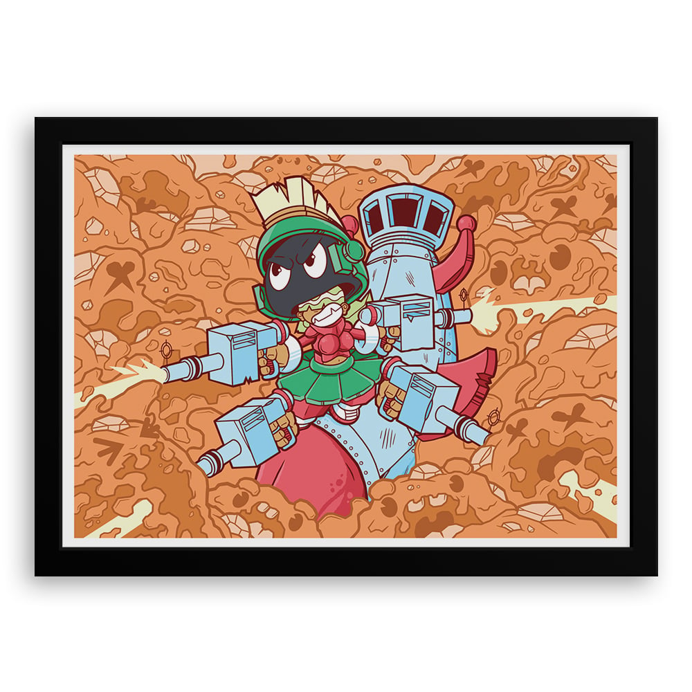 Image of Alien Bounty Hunter Limited Edition Print