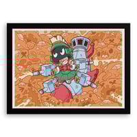 Image 2 of Alien Bounty Hunter Limited Edition Print