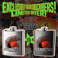 6oz Hip Flask & 4 Cup Set – Gift Boxed (Black or Silver)