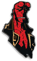 Image 2 of Hellboy/B.P.R.D.: Limited Edition Hellboy enamel pin! NEW LARGER SIZE!