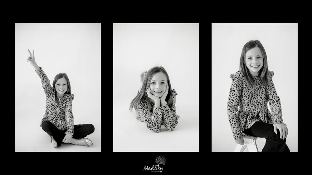 Image of  BLACK & WHITE STUDIO PORTRAIT MINI SESSION