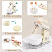 Image 4 of Hayden Classic Wooden Mixer Set