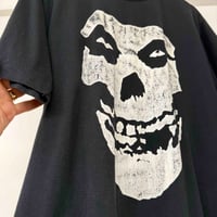 Image 2 of Misfits Skull 1980s L