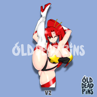 Image 3 of Yoko Standing Split v1 Vinyl Decal