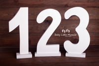 Image 2 of 30cm wooden digit