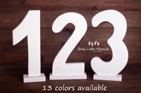 Image 1 of 30cm wooden digit