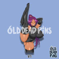 Image 2 of Yoruichi Standing Split v1 Vinyl Decal