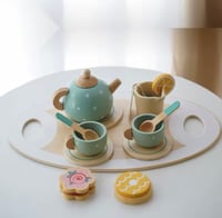 Image 2 of Paloma Wooden Tea Set