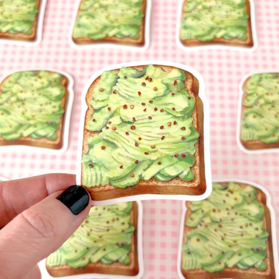 Image of Avocado toast sticker