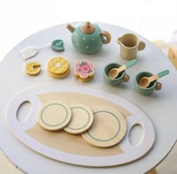 Image 4 of Paloma Wooden Tea Set