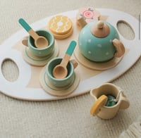 Image 3 of Paloma Wooden Tea Set