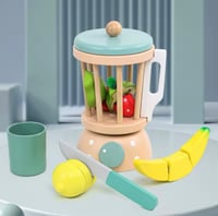 Image 2 of Paloma Wooden Blender Set