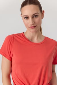 Image 3 of Camiseta Cassiane Naranja